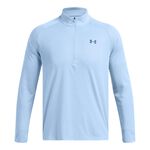 Under Armour Tech Textured 1/2 Zip-GRY Long-Sleeves
